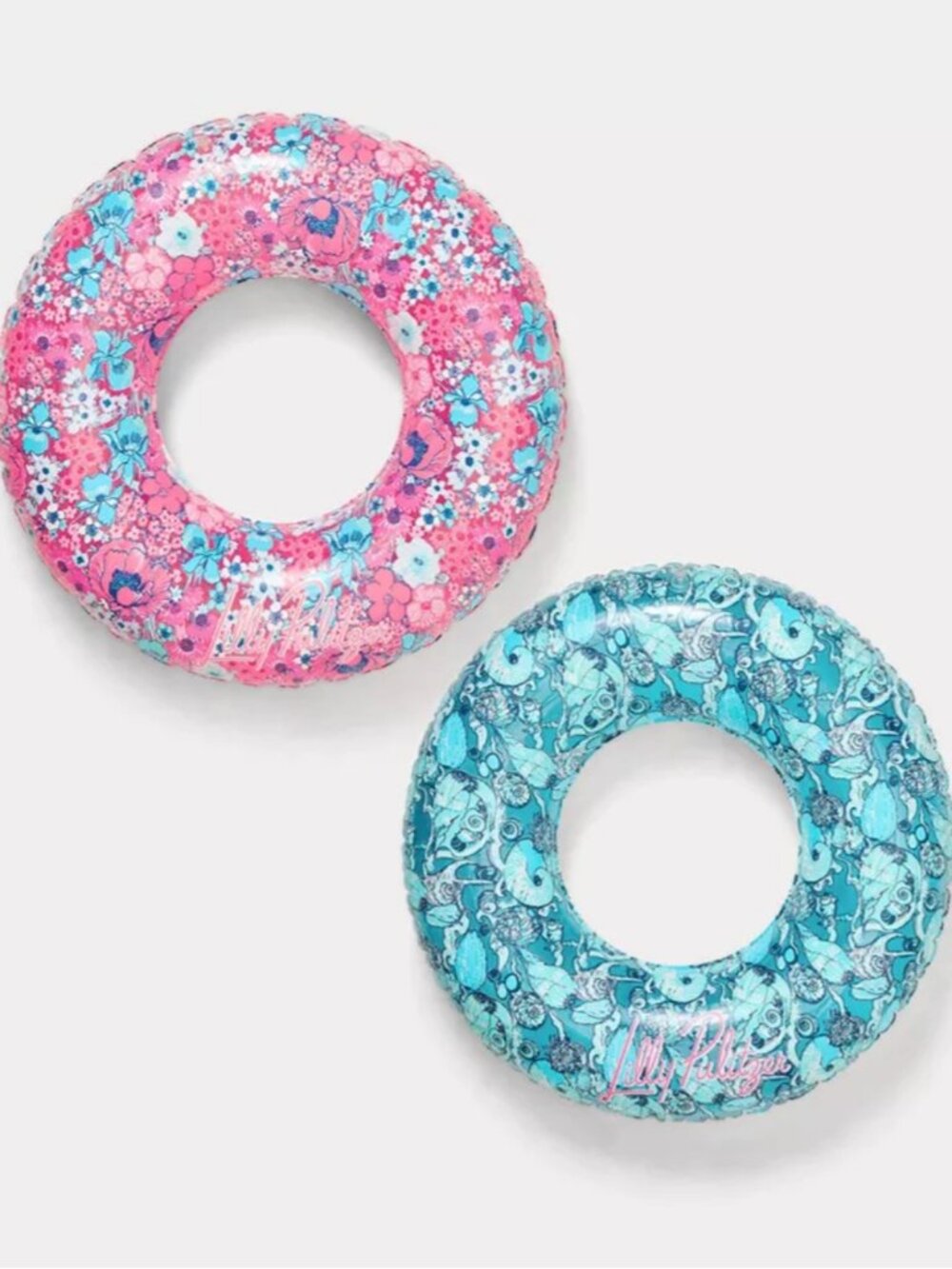 New in Package Set of 2 Lilly Pulitzer Printed Pool Tubes